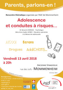 Adolescence et conduites à risques…