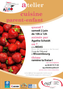 Atelier cuisine « Ramène ta fraise ! »