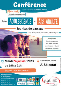 Conférence « Comprendre les Rites de passages de l’adolescence »