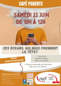 Café parents « Ces écrans qui nous prennent la tête ? »