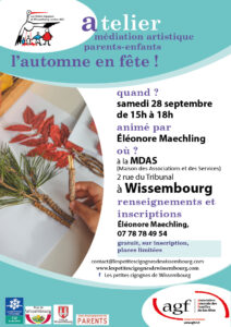 Atelier médiation artistique – l’automne en fête