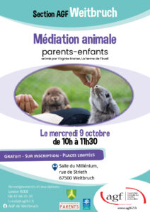 Médiation animale parents-enfants