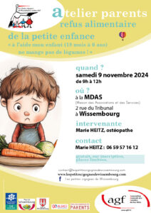 Atelier parents – refus alimentaire de la petite enfance