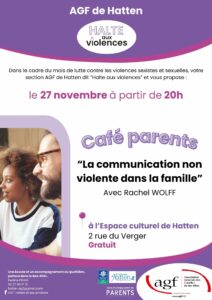 Café parents « La communication non violente dans la famille »