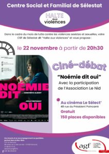 Ciné-débat « Noémie dit oui »