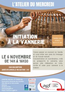 Atelier d’initiation à la vannerie