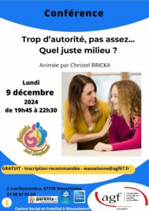 Conférence : trop d’autorité, pas assez…quel juste milieu ?